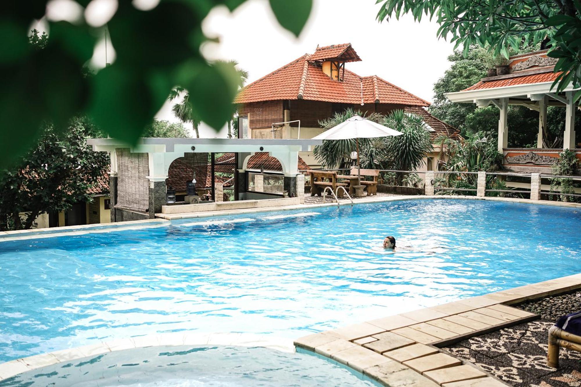 Amed Cafe & Hotel Kebun Wayan Buitenkant foto